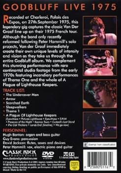 ヴァン・ダー・グラーフ・ジェネレーター/ゴッドブラフ・ライヴ 1975 Van Der Graaf Generator – Godbluff Live 1975 – DVD (DVD