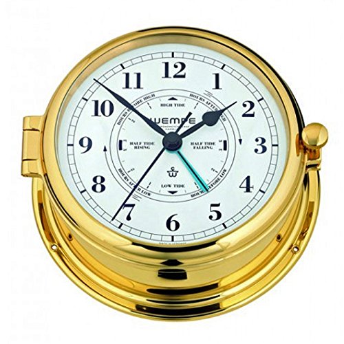 Wempe Quarzuhr Admiral II Messing mit Tidenzeiger thumbnail