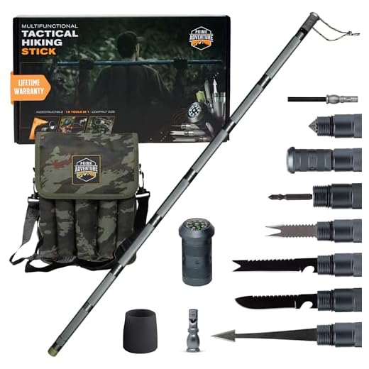 Multi-Functional Tactical Hiking Staff