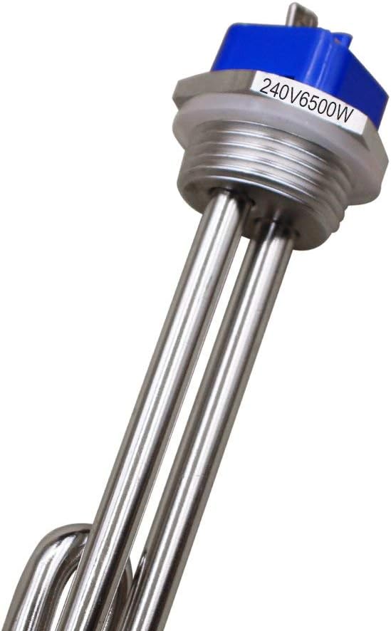 DERNORD 240v 6500w Foldback Heating Element Water Heater with Low Watt Density