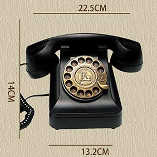 Telefon Domowy Telefon Stacjonarny Telefon Retro Telefon Zabytkowy Telefon Domowy Do Pokoju Gościnnego Telefon Z Tarczą Obrotową Telefon Głośnomówiący Ponowne Wybier