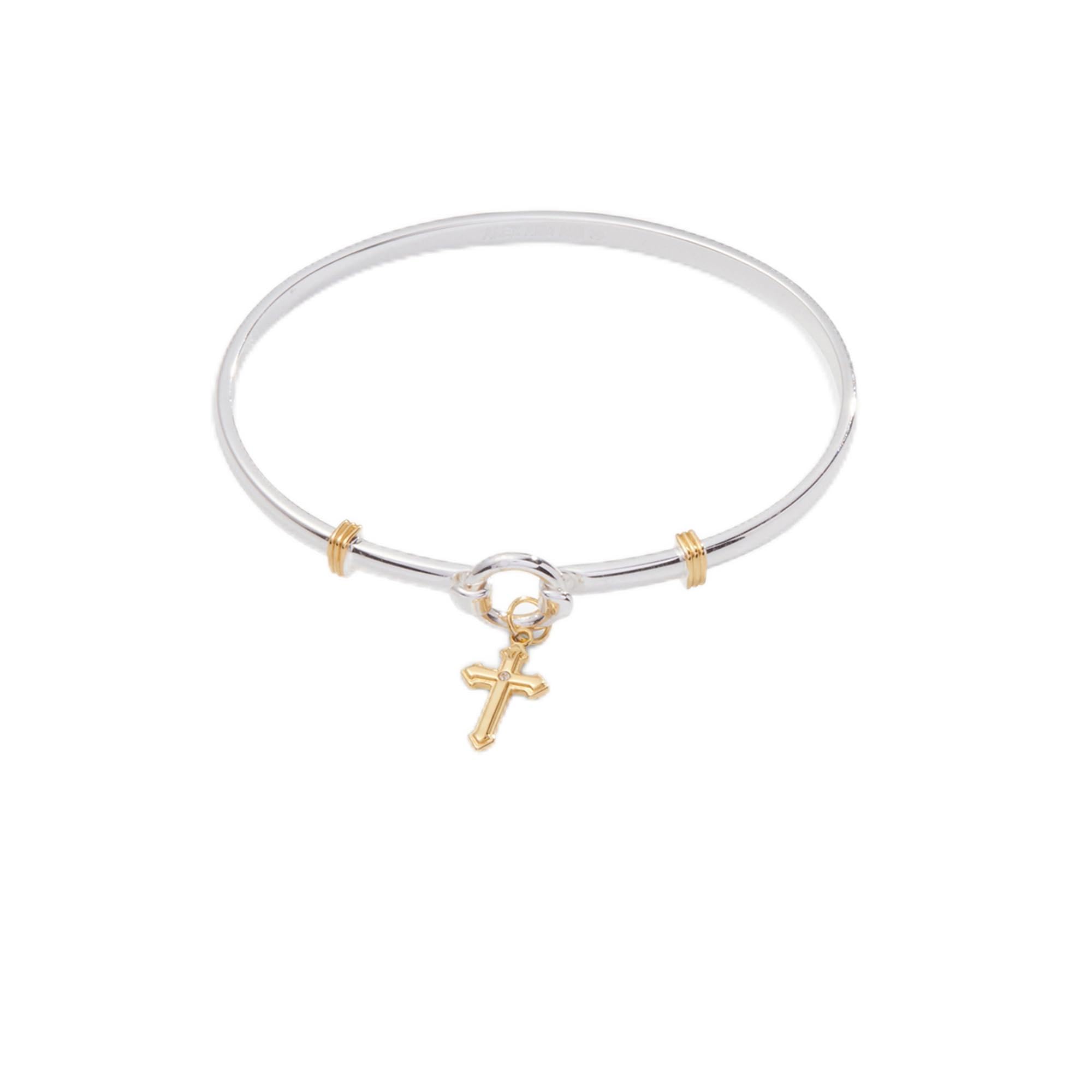 Cross Clip Bangle