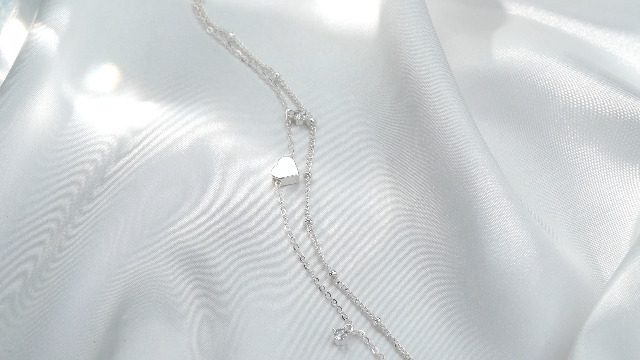 Cavigliera Donna In Argento Sterling 925 Con Zirconi - Impermeabile, Delicata, Chiusura A Granchio