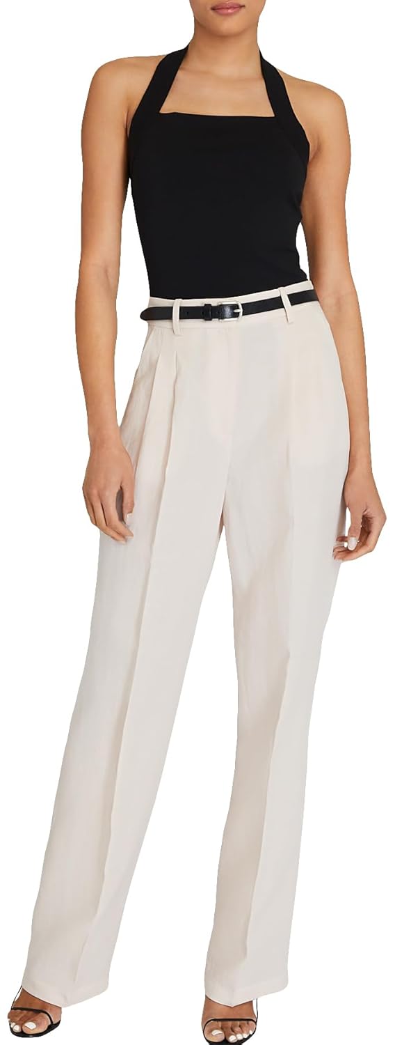 Club Monaco Womens Pleated Lightweight Trouser