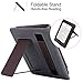 WALNEW Stand Case Fits Kindle Paperwhite 10th Generation 2018 (Model No.PQ94WIF) PU Leather Case Smart Protective Cover with Hand Strap, Coffe