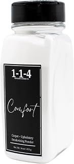 Powerful "Comfort" Scented Fabric & Upholstery Deodorizer & Freshening Powder. Brown Sugar & Fig. Pet Odor Eliminator. Multipurpose formula. Use for furniture,carpet,rug,mattresses