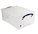 Produktbild Really Useful Box 3 x 9 Liter XL - 395 x 255 x 205 mm - transparant
