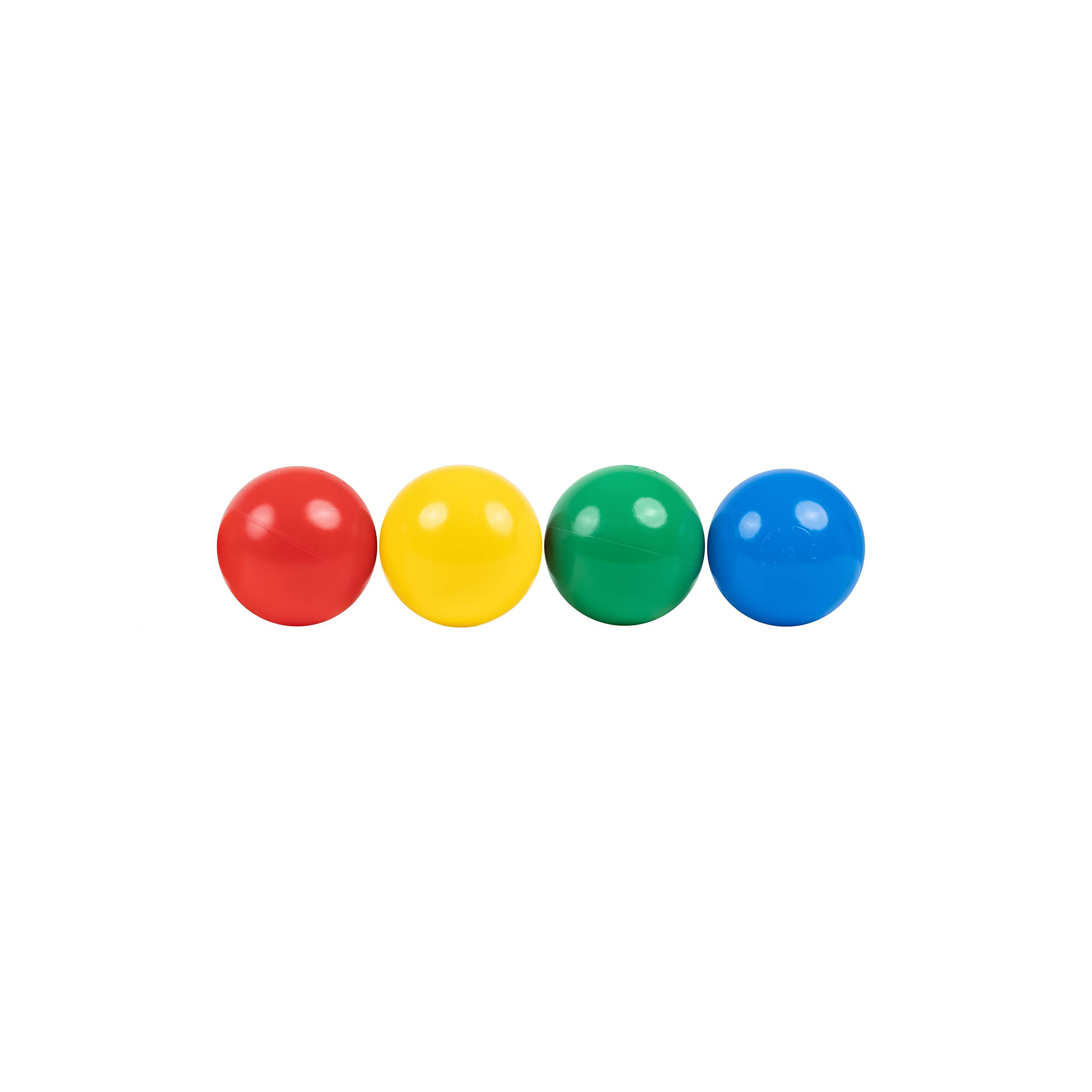 Euro-Plus 6 cm Einheitsgröße BPA frei Bälle Für Bällebad Spielbälle Baby Kinder Plastikbälle Farbe Mix Made in EU