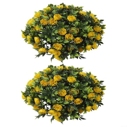 Bolas de margaritas artificiales sin riego, la solución para decorar terrazas sin esfuerzo 7