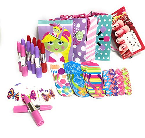 Premium Spa Party Supplies / Kits - 72 Pieces of Fun! - Girls Spa Party Favors for 12 -- $59.99 Retail Value