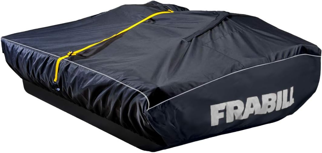 Ice Shelter Transport Cover | Transport Cover for Ice Fishing Shelters for Ice Hunter Shelters & Previous Versions of Flip-Over Shelters, Black, Large, FRBS6406