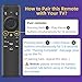 Rechargeable Voice Remote for Samsung Smart TVs, Replacement for 2019–2025 Samsung TV Remote Control with Solar Charging and Voice Search. 2-Year Warranty.