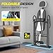 YOLEO Heavy Duty Inversion Table for Back Pain Relief with Adjustable Protective Belt 2023 Upgraded Inversion Foldable Heavy Duty up to 300 lbs