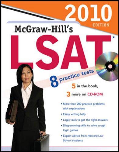 McGraw-Hill Education LSAT with CD-ROM, 2010 Edition