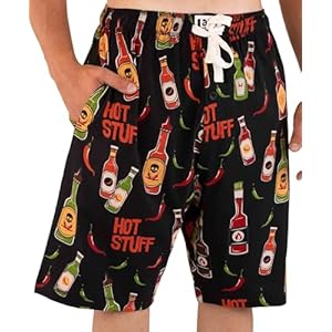 Lazy One Pajama Shorts for Men, Men’s Pajama Bottoms, Sleepwear