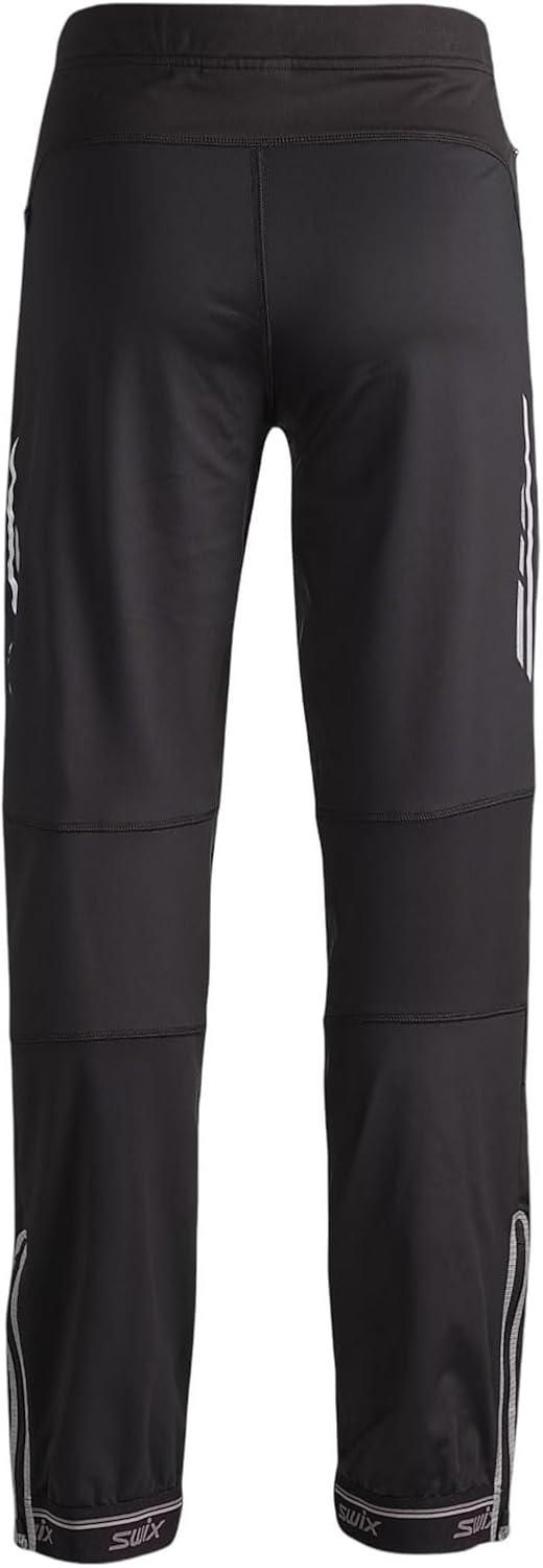 Swix Delda Men's Softshell Pant, Color: Black, Size: M, 242553-10000-M