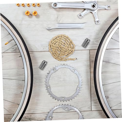 Toddmomy 2 piezas tapas ligeras antipolvo para válvulas de bicicletas de carretera y montaña miniatura 4
