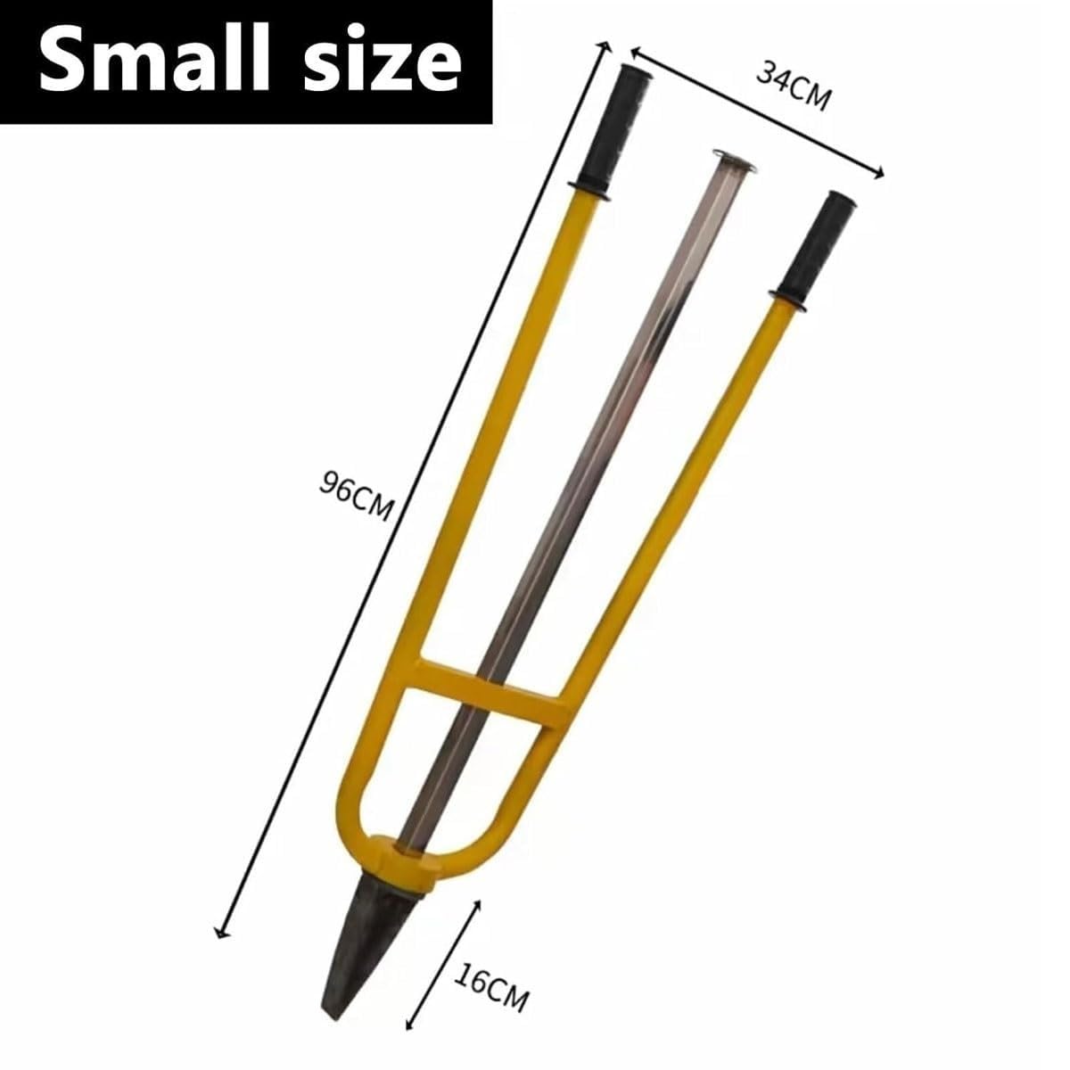 Cortadora de madera manual resistente para cortar leña, chimenea, camping, uso al aire libre (96 cm), duradero, portátil y fácil de usar