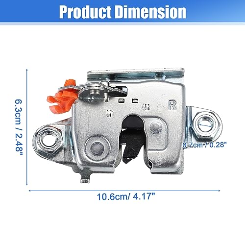 Image of ACROPIX Rear Right Tailgate Latch Lock Actuator Rear Passenger Side Tailgate Latch Actuator Assembly for Toyota Tundra 2007-2021 No.65780-0C041 - Pack of 1