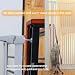 6 Stück Baby Safety Treppenschutzgitter,Verlängern Druckschrauben für Türschutzgitter & Haustier-Treppenschutzgitter,Treppenschutzgitter Verlängerung Gewindespindelstangen Schrauben KitM10x80mm(weiß