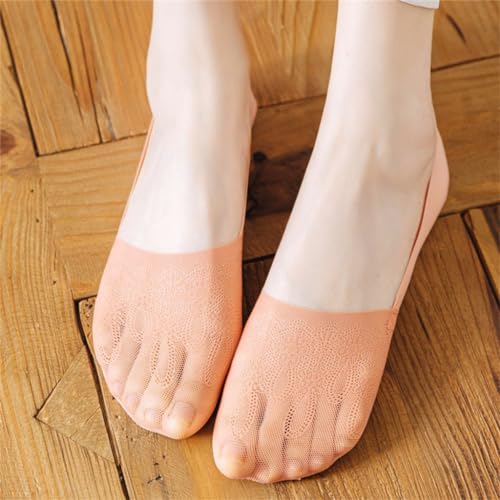 JSEIAJB Ice Silk Mesh Socks Girls Boat Socks Invisible and Versatile Thin2