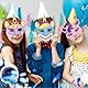 LAMEK 6 Einhorn Masken Bastelsets für Kinder Kreative Kunsthandwerk DIY Bastelhandwerk mit 6 Moosgummi Schablonen Strasssteine Kreativsets zum Basteln für Geburstag Weihnachten