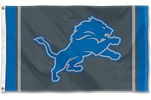 Detroit Lions Outdoor 3x5 Flag - Sideline Style Banner
