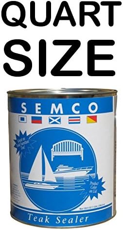 New Semco Teak Wood HoneyTone Finish Sealant Protector Sealer (Quart)