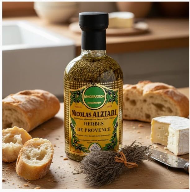 Aceite de oliva extra virgen francés con hierbas 0.71 oz miniatura 3