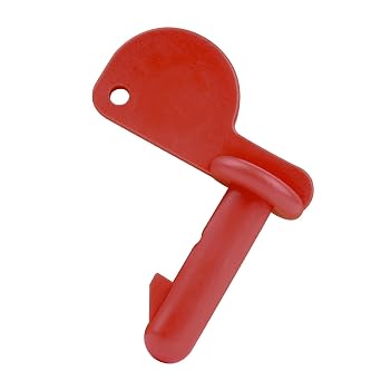 Trailer Hitch Pin Fits Peg Perego John Deere Farm Power Pull Turf Tractor Loader, Red Coupling Hitch Pin Replacement