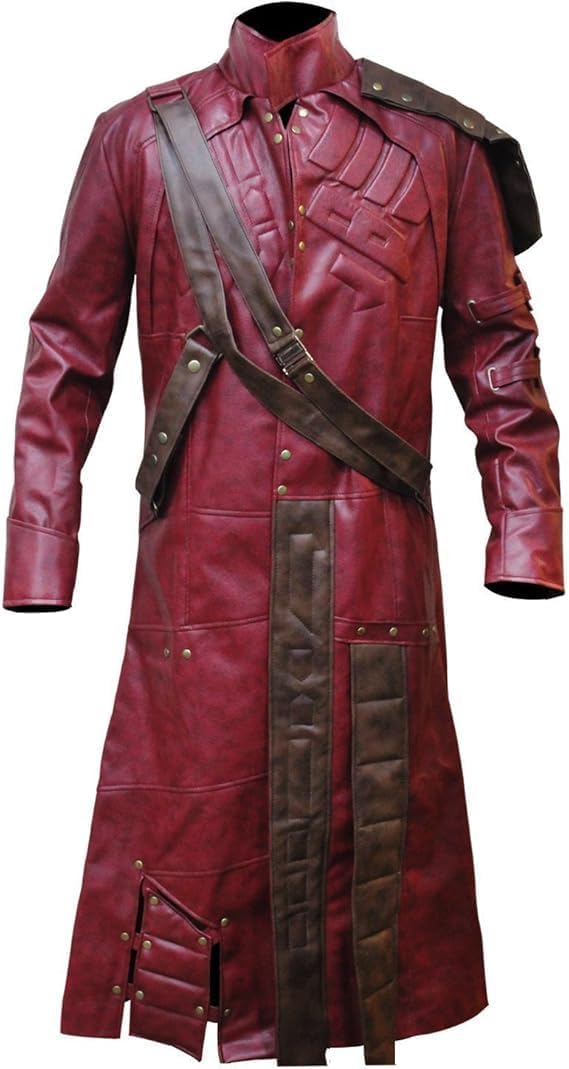 Guardians of The Galaxy Star Lord Peter Quill Trench Leather Coat