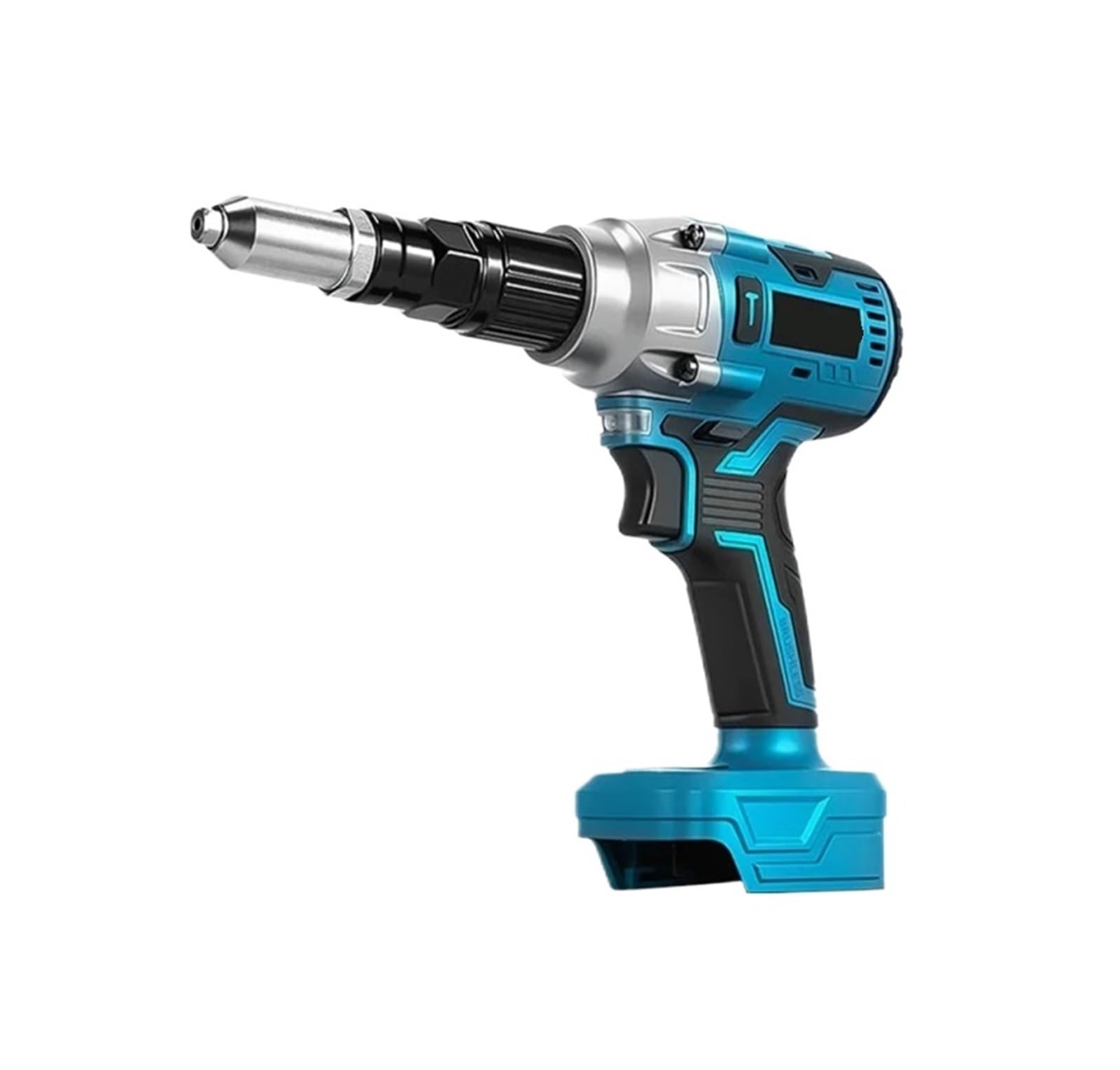 Fbftgmrmta One Color 588N.m Brushless Electric Rivet Gun Cordless Multifunctional Fit 2.4-5.0Mm Riveting Power Tool For 18V Battery Pin