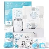 Birthday Gifts for Women，Gift Baskets for Women Self Care Gifts Get Well Gift Set for Her, Ocean Relaxing Care Package for Her Christmas, Mother’s Day, and Valentine’s Day