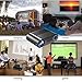 Shenboxun Upgraded Mini Video Projector,Max 200