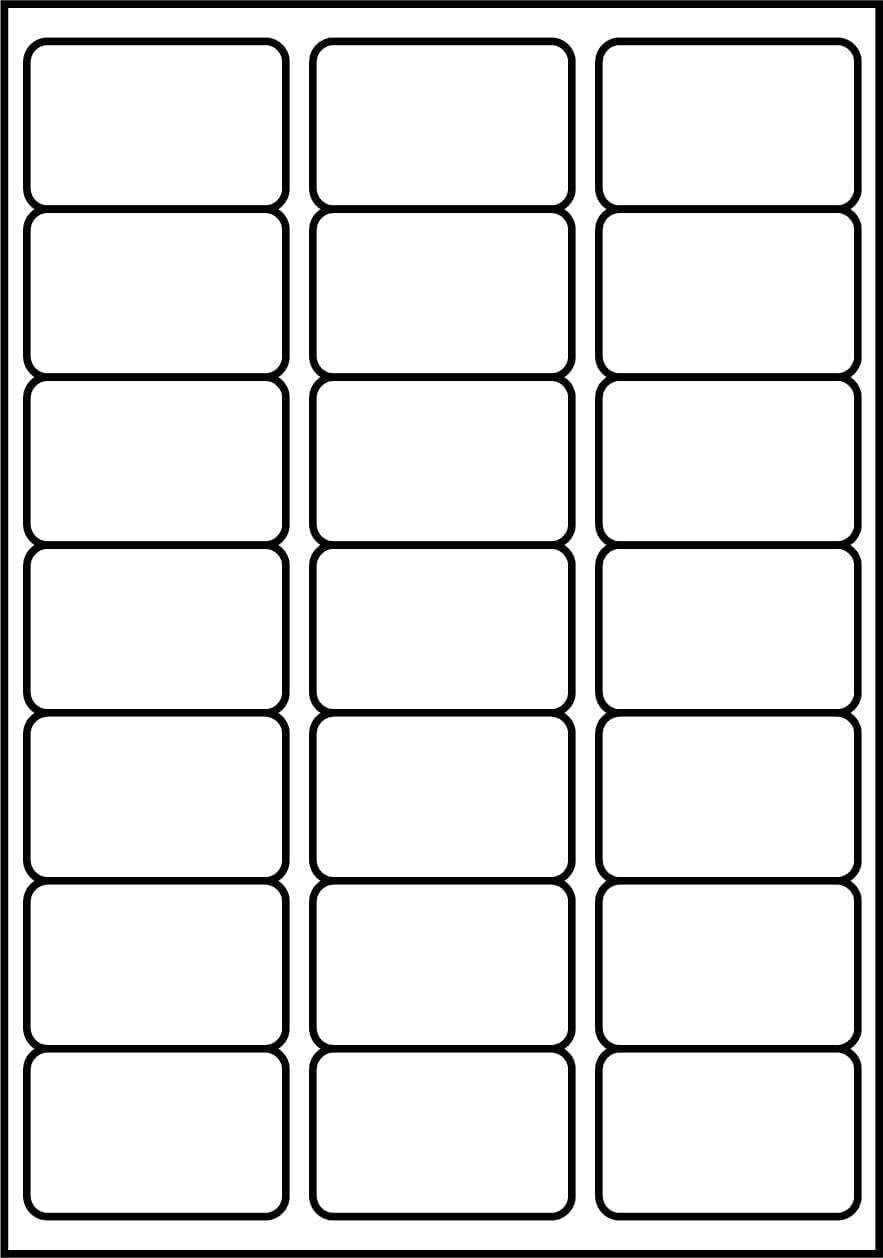 Double Dragon, A4 Self Adhesive Address Labels, 21 Labels Per Sheet, 100 Sheets, 63.5 x 38.1mm, Total 2100 Labels. for Laser Printing, Inkjet Printing, Pen/Pencil/Marker Hand Writing