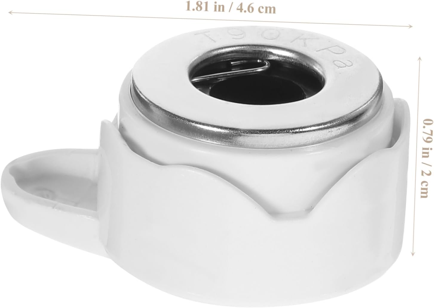 PRETYZOOM 5pcs Stainless Steel Pressure Relief Valve Essential Pressure Cooker Accessory