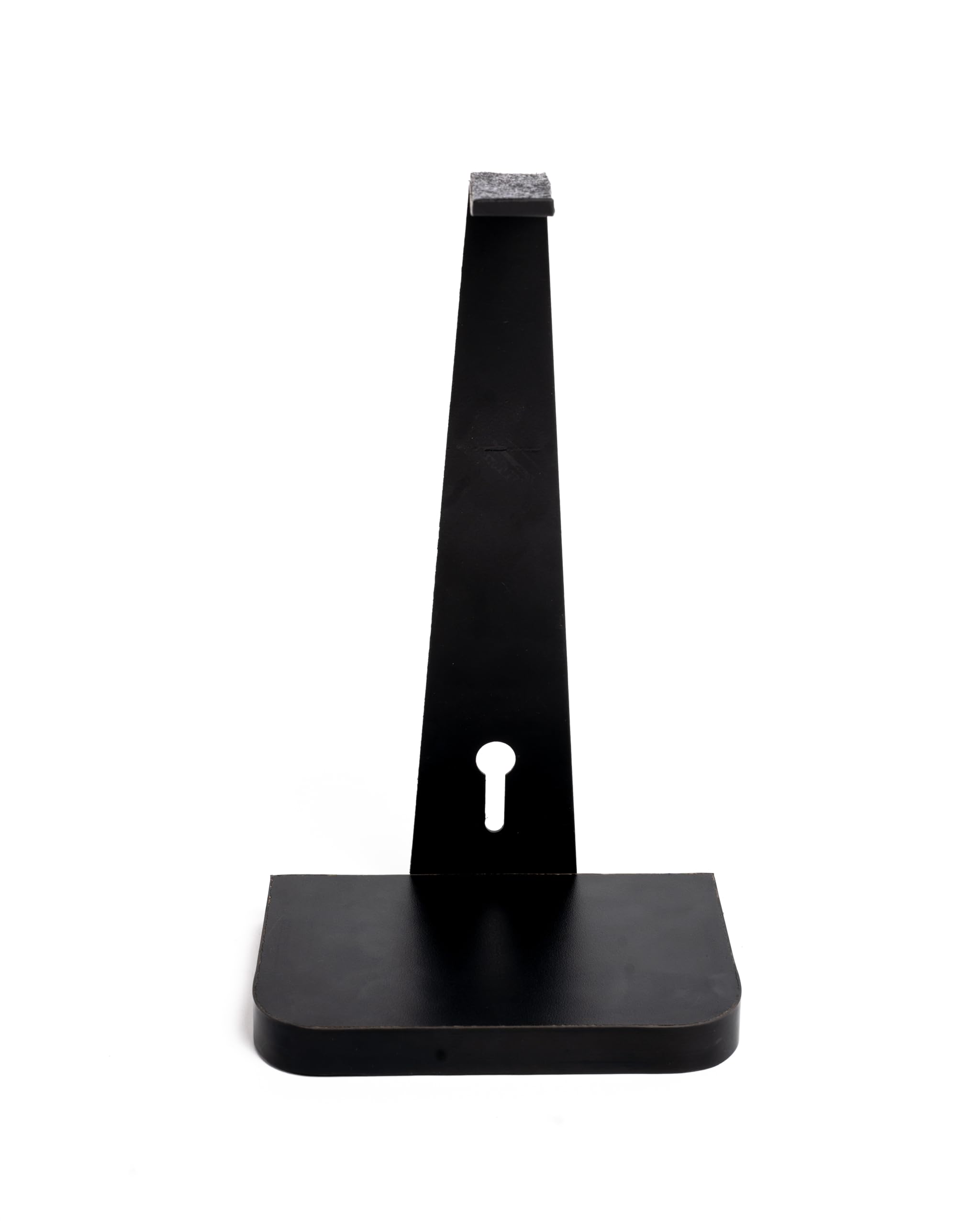 Zubros Headphone Stand – Stylish MDF and MS Headset Holder, Durable Black Headphone Hanger for Desk & Table-image-23