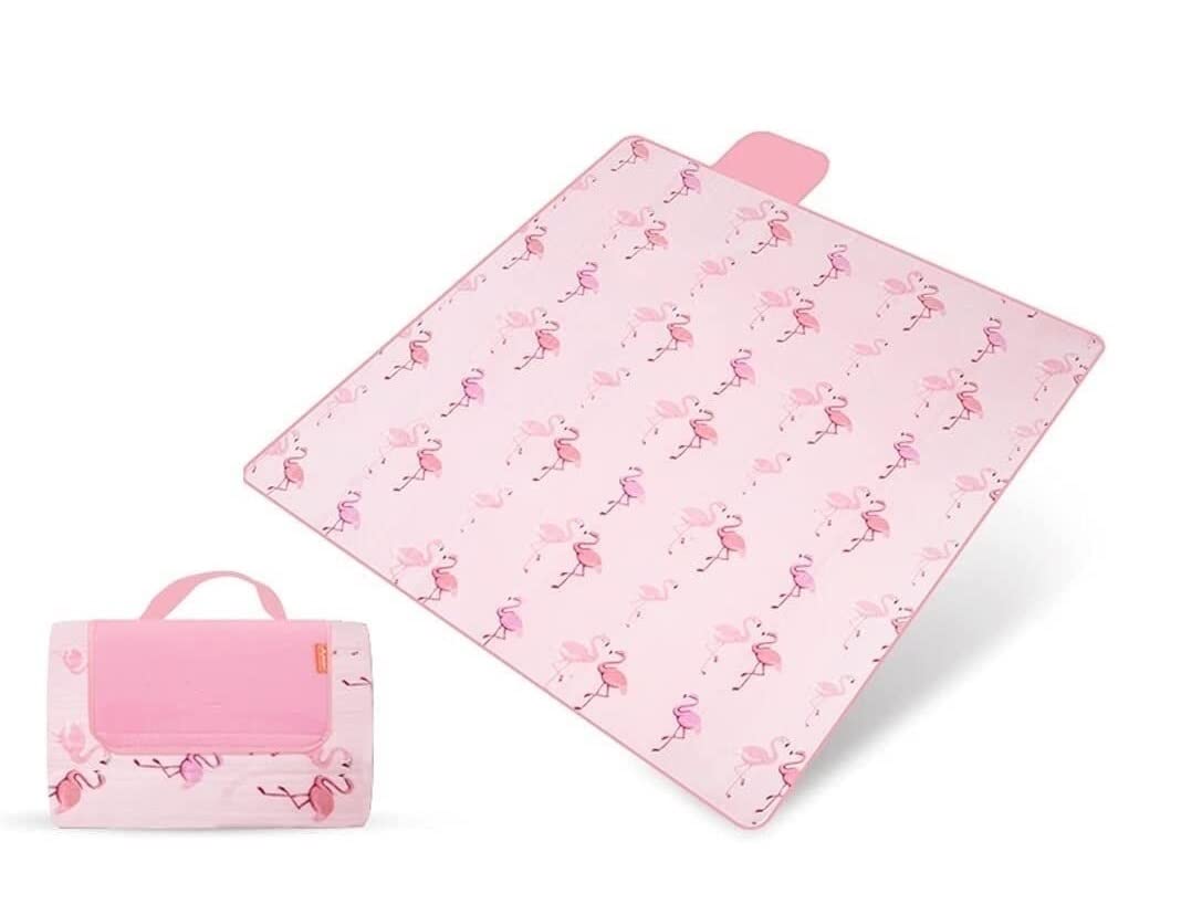 CVdrtyED Picnic Blanket Soft Waterproof Beach Blanket Portable Picnic Mat Folded For Storage Outdoor Mat(D)