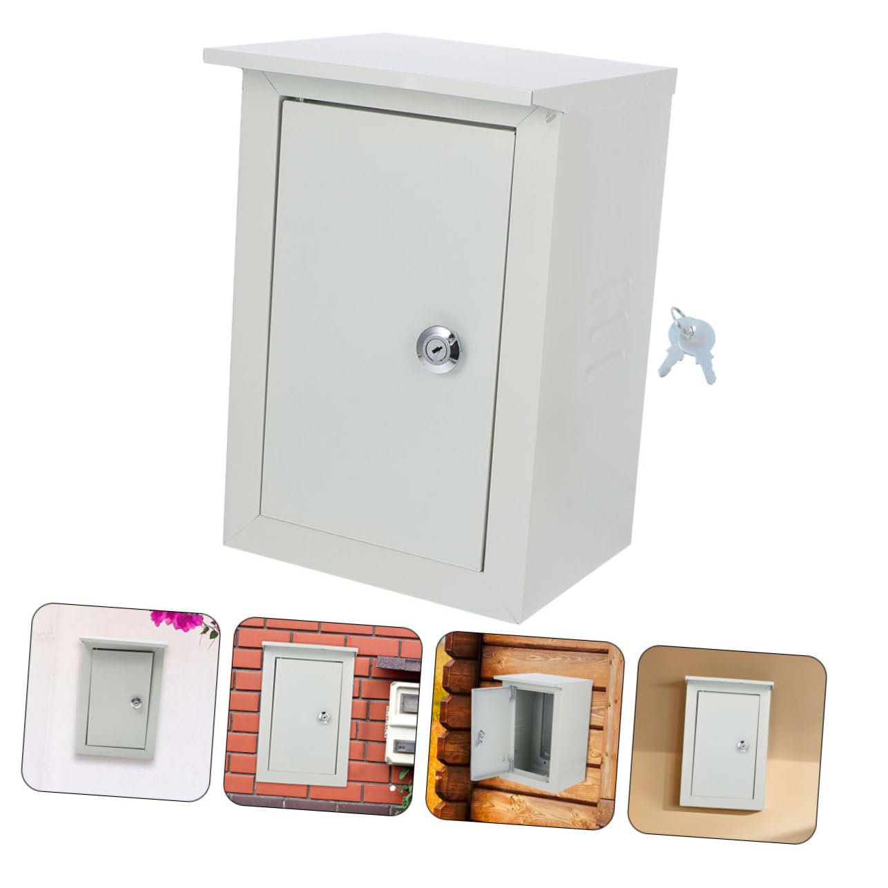 Scatola Distribuzione Elettrica Da Esterno in Alluminio Scatola Giunzione Resistente Alle Intemperie Per Elettrici Armadio Distribuzione Per Gestione Alimentazione