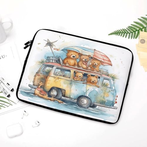 Funda para portátil de 17 pulgadas para el trayecto diario de hombres y mujeres 5