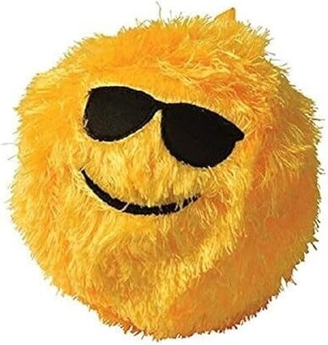 Miniatura 5 de Bolas inflables para niños, bolas de emoji esponjosas de 6 pulgadas (paquete de 4)