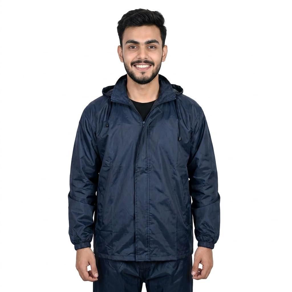 drumstone Waterproof Raincoat for Men & Women, Lightweight Hooded Rain Jacket with Full-Length Protection, Reusable Wind-Resistant Rain Wear for Travel Bike Riding Hiking Camping Outdoor & Daily Use-picture-46