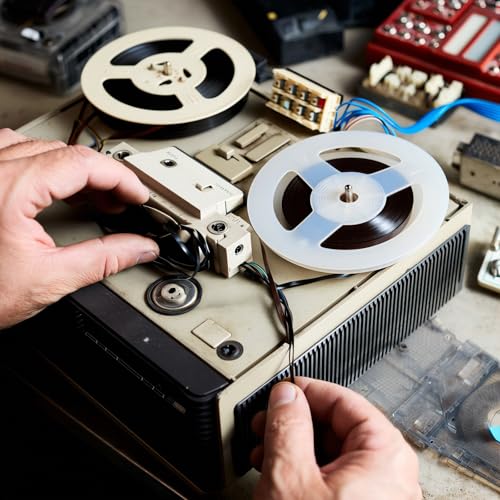 100 Pcs Recorder Rubber Belts Cassette Recorder Repair Maintenance Mix Flat Cassette Tape 40-135 mm Machine Rubber Replacement for DVD CD LD VCR Drives (1mm and 3mm Width) - Image 4