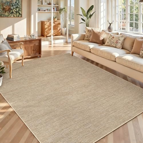 Easy Jute Tapete 8x10 Lavable Interior y Exterior miniatura 2