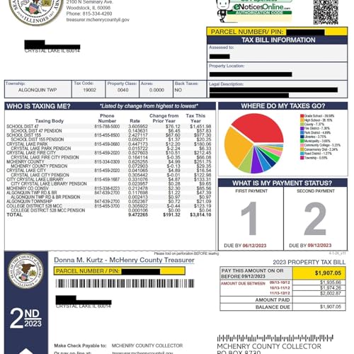 McHenry County property tax bills are in the mail. Here&rsquo;s how to pay