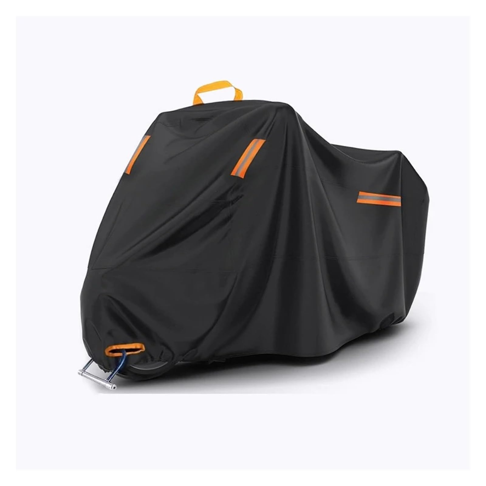 Funda para Motos para Motocicleta para Street Twin Cubierta Impermeable para Protección contra Todo Tipo Resistente Rayos UV Oxford(Black Cover)