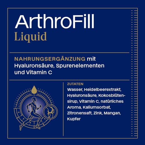 Hyaluron Drink ArthroFill Liquid zur Unterstützung der Gelenke