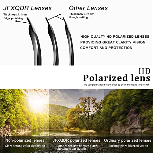 Image of Polarized Sunglasses for Women and Men, Fishing Driving Sun Glasses UV Glare Protection RFS8201