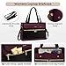 LOVEVOOK Laptop Bag for Women 15.6 Inch Tote Work Professional Leather Computer Briefcase Waterproof Handbag Shoulder Large Capacity Business Teacher Office Crossbody Purse