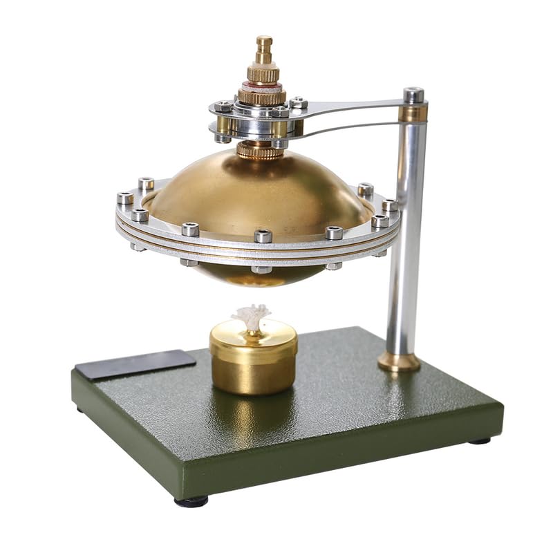 Moteur de moteur Stirling à air chaud à suspension par rotation d'ovni Générateur de chaleur et d'électricité à vapeur Modèle éducatif de kits de jouets